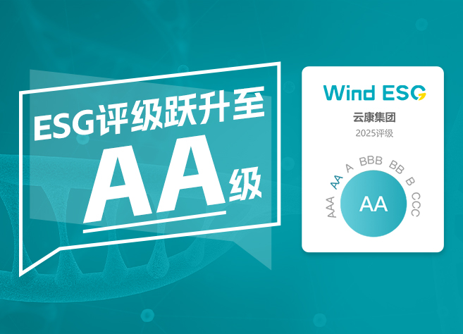 澳网（中国区）集团Wind ESG评级跃升至AA级，跻身医疗行业优秀阵营！
